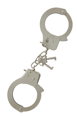 Металлические наручники с ключиками LARGE METAL HANDCUFFS WITH KEYS - Tonga 160037