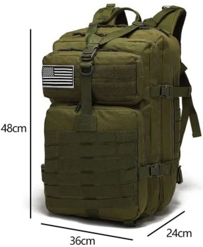 Картинка рюкзак тактический Skully Tactic RWZS65 acu - 8
