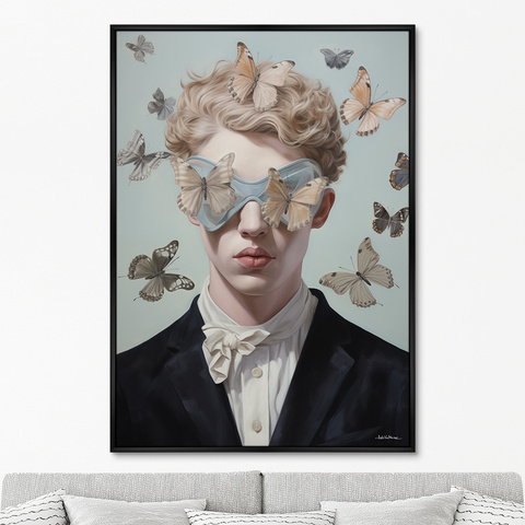 ArtNoMore - Репродукция картины на холсте Vibe collection, Ветреный юноша, 2024г.