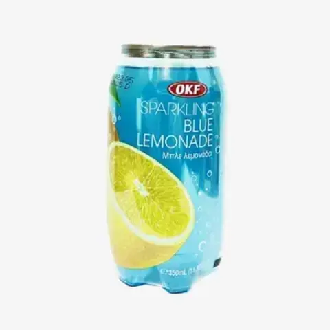 Напиток газированный лимонад Sparkling Blue Lemonade 350 мл