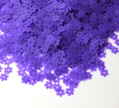 Пайетки плоские roselline 5 мм. Indaco (556F)