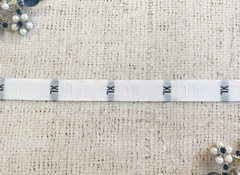 Размерники жаккардовые Тафта XL, ш. 1,2х3,2 см в рулоне 350 шт.