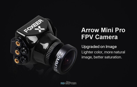 Курсовая камера Foxeer Arrow Mini Pro HS1207 600TVL 2.5mm Lens FPV Camera PAL