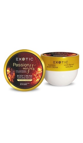 Exotic EX-33 Крем увлажняющий и осветляющий для тела  (G Passion Night)  250 ml