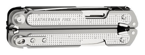 Мультитул Leatherman Free P2 100 mm, 19 функций, серебристый (832638)