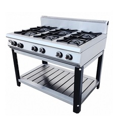 Плита газовая Grill Master Ф6ЖТЛПГ(на подставке)  1180х800х900, 6 горелок 2-я корона