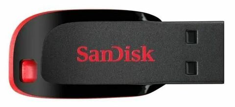 Флешка USB SanDisk Cruzer Blade 16GB USB-A 2.0 Black