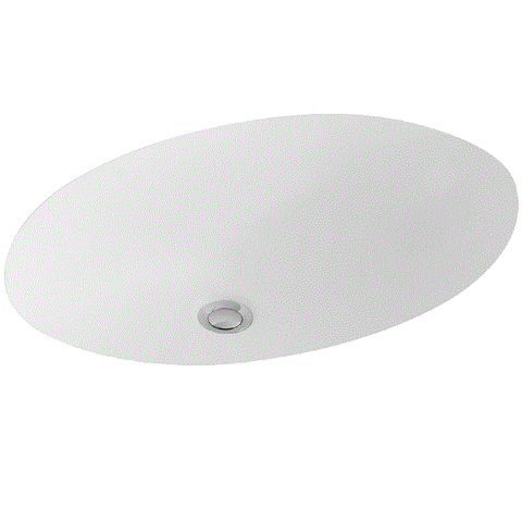 Villeroy&Boch 614400R1 Раковина, Villeroy&Boch, Evana, ширина, мм-615, глубина, мм-415, высота, мм-215, тип установки-встраиваемый, отверстия для смесителя-отсутствуют, перелив-есть, без декора, материал-керамика, вид грязеотталкивающего покрытия-Cer