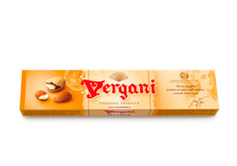 Хрустящая нуга с миндалем Vergani, 100г