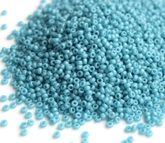 RR-2029 Opaque matte luster turquoise blue