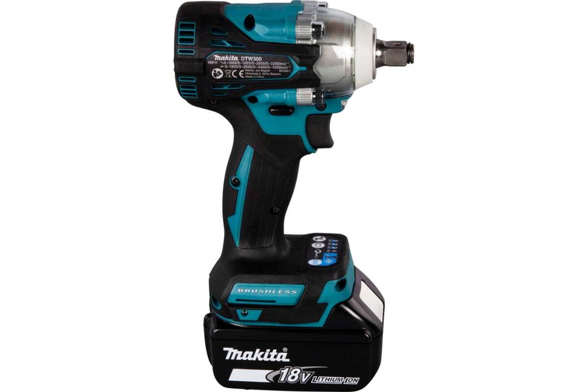 Аккумуляторный ударный гайковерт Makita LXT BL DTW300RTJ купить, цена в  интернет-магазине Striwer