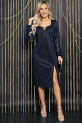 Платье Манящая натура (синее) П12016 LT Collection