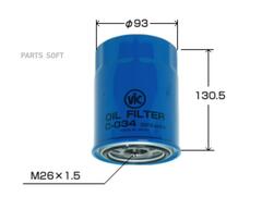 Фильтр  масляный  VIC  C-034