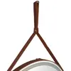 Зеркало с подсветкой ART&MAX MILAN AM-Mil-650-DS-F-Brown