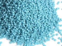 RR-2029 Opaque matte luster turquoise blue