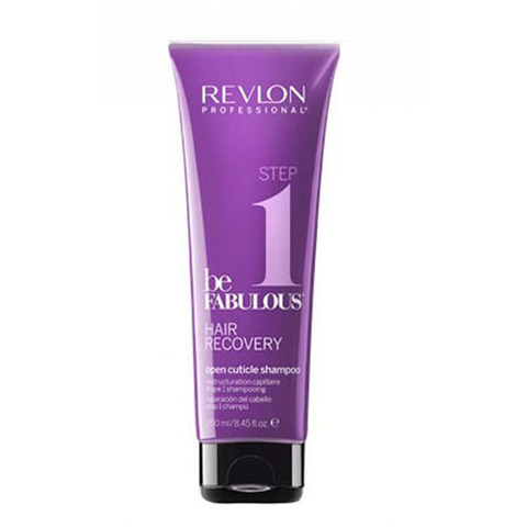 Revlon Professional Be Fabulous Hair Recovery Open Cuticle Shampoo Step 1 - Шаг 1. Шампунь, открывающий кутикулу