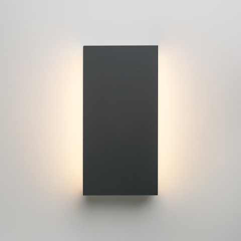 Уличный настенный светодиодный светильник 1705 TECHNO LED GOLF графит