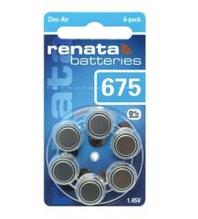 Элемент питания RENATA ZA 675 BL6