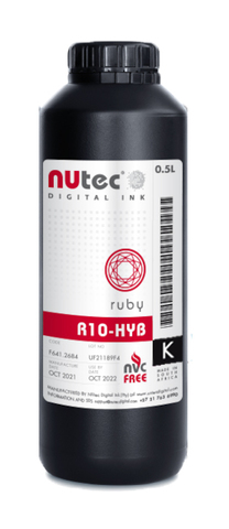 УФ - чернила Nutec Ruby R10-HYB Black 500 мл