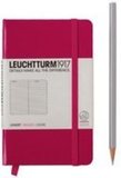 Блокнот Leuchtturm1917 малиновый(crimson) клетка (А4)