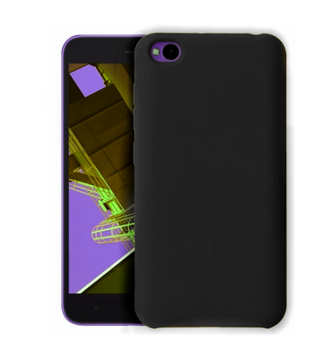 Силиконовый чехол Silicone Cover для Xiaomi Redmi Go (Черный)