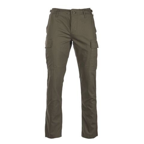 TEESAR Pants U.S. BDU SLIM FIT field rip stop OLIVE