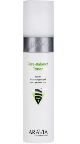 Aravia Professional Тоник балансирующий для сужения пор для жирной и проблемной кожи Pore-Balance Toner 250мл