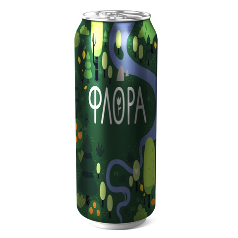 Пиво Чаща Флора (банка 0.5)