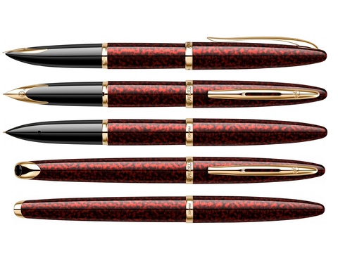 Перьевая ручка Waterman Carene Marine Amber GT, F (S0700860)