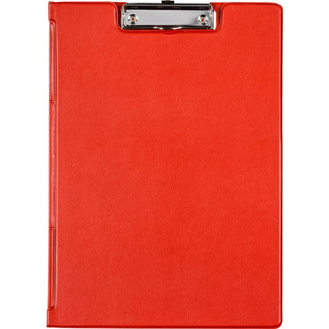 Папка-планшет Bantex A4 картонная красная с крышкой