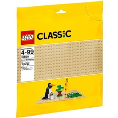 LEGO Classic: Строительная пластина желтого цвета 10699