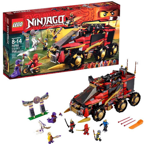 LEGO Ninjago: Мобильная база Ниндзя 70750 — LegoNinja DB X — Лего Ниндзяго