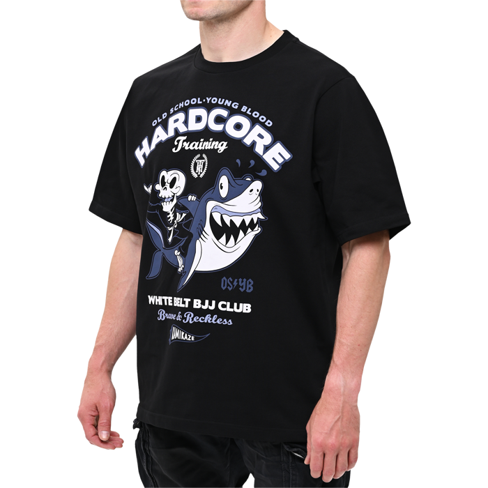 Купить футболку Hardcore Training Great White Black Oversized Fit