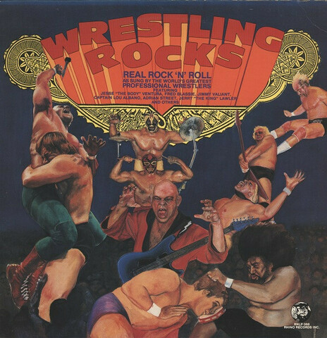 Виниловая пластинка. Various Artists - Wrestling Rocks (Б/У) (Caravan Vinyl)