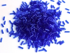 Стеклярус 6мм Миюки, 0151 Transparent Cobalt