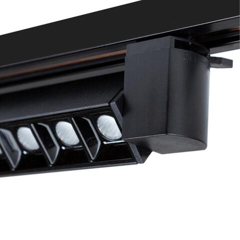 Трековый светодиодный светильник Arte Lamp FLASH A4575PL-1BK