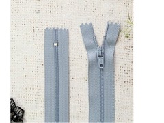 Молния брючная SBS автомат, L 20 см, Т3, н/р, серо-голубой