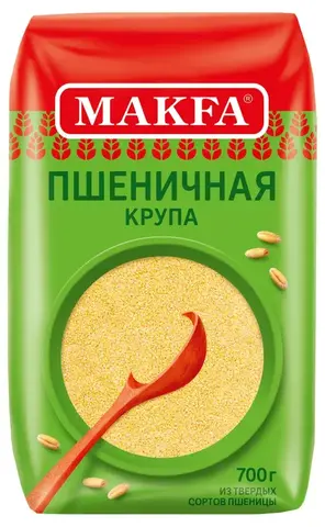 Крупа Макфа Пшеничная 700г, шт