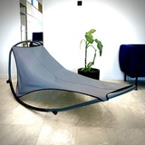 Шезлонг качалка текстиленовый Garden Way High Tech