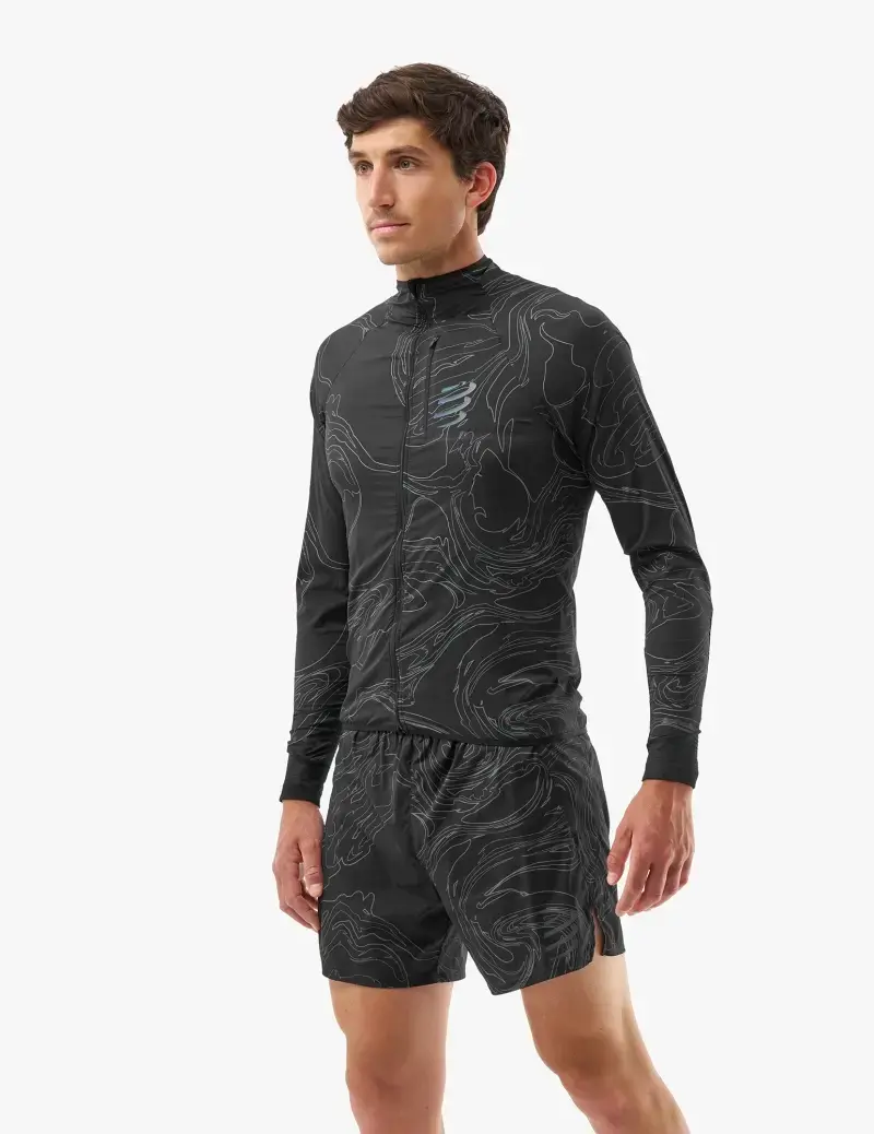 Куртка мужская Hurricane Windproof Jacket M Aurora Black/Aurora