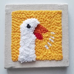 Мастер-класс по ковровой вышивке с Заремой Odie