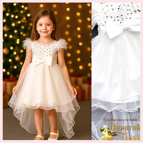 Платье нарядное д (1-5) 251111-LR5017