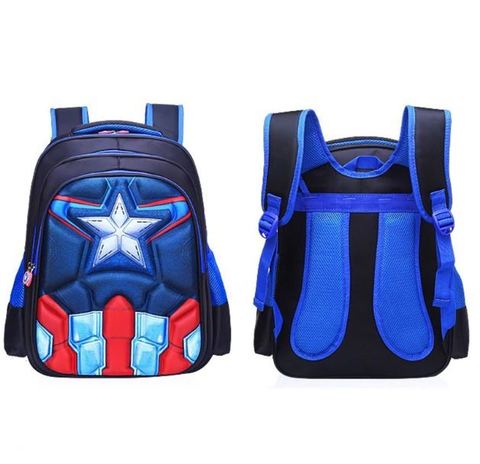 Капитан Америка рюкзак школьный