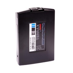 Набор сверл по металлу 1-10мм 19шт DIN338 HSS-R 118° (пл. кейс) Terrax by Ruko A205210RO