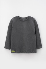 джемпер  для мальчика  КР 302229/тем.серый меланж к420