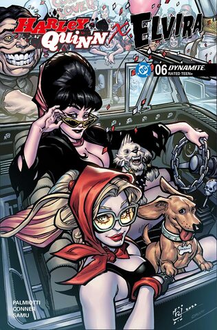 Harley Quinn x Elvira #6 (Cover B) (ПРЕДЗАКАЗ!)