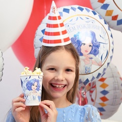 Стакан бумажный Буратино Мальвина