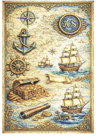 292 Пленочный трансфер для декупажа формат А4, ProArt