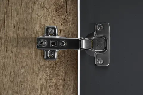 Шкаф 3-х створчатый Вегас ШК-08 дуб каньон / графит