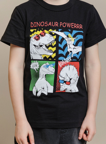 045_БК24 Футболка кор.рукав д/м, черный